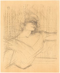 In "La glu" (In "La glu") alkotó: Henri de Toulouse Lautrec