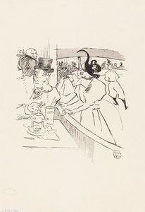 A korcsolyázó profi szépségben alkotó: Henri de Toulouse Lautrec