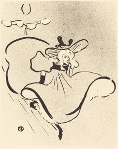 Jane Avril alkotó: Henri de Toulouse Lautrec