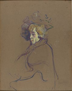Jane Avril, 1892. alkotó: Henri de Toulouse Lautrec