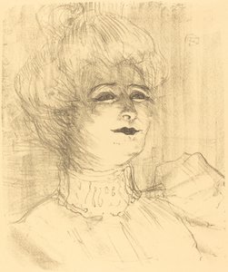 Jeanne Hading, 1896. alkotó: Henri de Toulouse Lautrec
