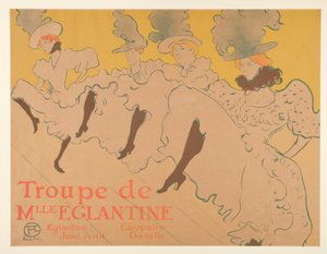 La Troupe de Mademoiselle Eglantine (Mademoiselle Eglantine   1337603   hu       hungarian Successfully Translated  Original: Sketch of a lady, illustration for Translat: Sketch of a lady, illustration for 1335356 hu hungarian Successfully Translated Origi alkotó: Henri de Toulouse Lautrec
