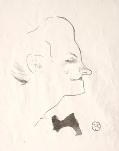 A Café-koncert: Yvette Guilbert alkotó: Henri de Toulouse Lautrec