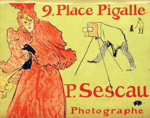 Der Fotograf Sescau von Henri de Toulouse Lautrec