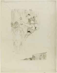 Lender Dancing the Bolero in Chilpéric alkotó: Henri de Toulouse Lautrec