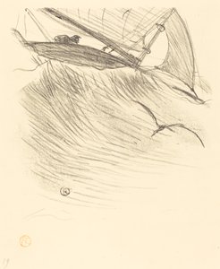 A tengeri fecskék, 1895. alkotó: Henri de Toulouse Lautrec