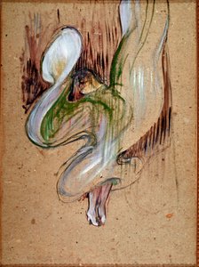 Loie Fuller a Folies-Bergeres-ben
