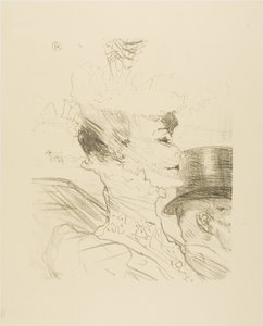 Louise Balthy, a Treize Litográfiáktól alkotó: Henri de Toulouse-Lautrec