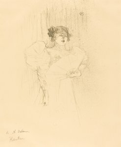 Luce Myres teljes arc Luce Myrès, teljes arc, 1895. alkotó: Henri de Toulouse Lautrec