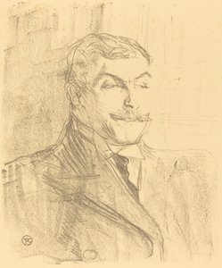 Lucien Guitry alkotó: Henri de Toulouse Lautrec