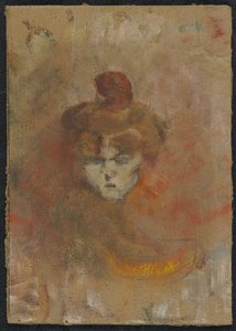 Madame Misia Natanson, 1898 alkotó: Henri de Toulouse Lautrec