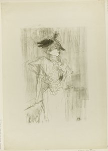 Mademoiselle Marcelle Lender, Állva alkotó: Henri de Toulouse-Lautrec