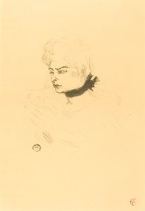 Fräulein Pois Vert von Henri de Toulouse Lautrec