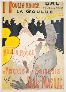 Moulin Rouge La Goulue alkotó: Henri de Toulouse Lautrec