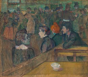 Moulin de la Galette, 1889. alkotó: Henri de Toulouse Lautrec