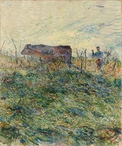 Szántás a szőlőben, 1883 alkotó: Henri de Toulouse Lautrec
