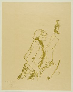 Szegény Street-Walker! alkotó: Henri de Toulouse-Lautrec
