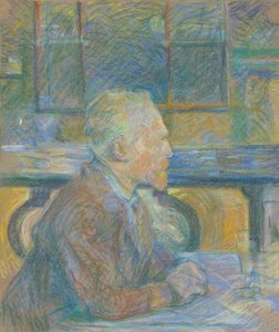 Vincent van Gogh portréja, 1887 (pasztell, karton)