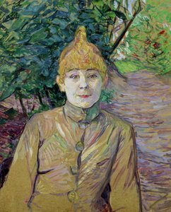 Egy nő portréja, valószínűleg Louise Weber (1870-1927) francia táncosnő, „La Goulue”