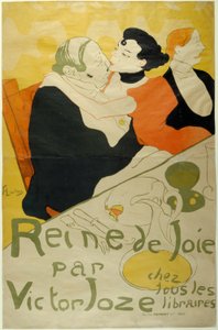 az öröm királynője alkotó: Henri de Toulouse-Lautrec