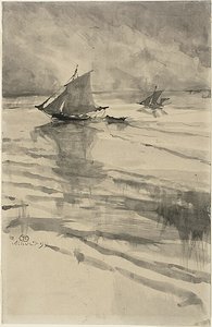 Segelboote von Henri de Toulouse-Lautrec