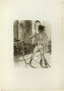 Schlomé Fuss a zsinagógában, az Au Pied du Sinaïból alkotó: Henri de Toulouse-Lautrec