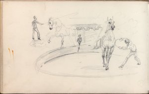 Vázlatfüzet, 1880 alkotó: Henri de Toulouse-Lautrec