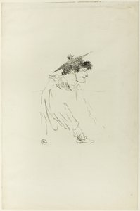 Kis angol lány (Miss Dolly) alkotó: Henri de Toulouse-Lautrec