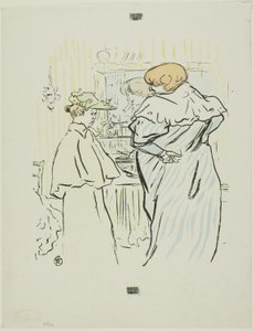 Szóval tapasztalt vagy? alkotó: Henri de Toulouse Lautrec
