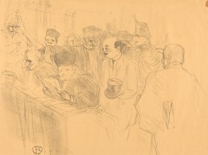 Soudais Deposition alkotó: Henri de Toulouse-Lautrec