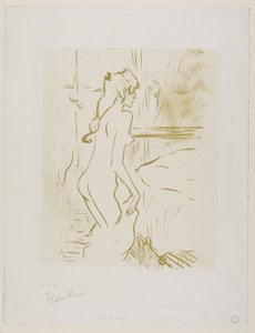 Tanulmány egy nőről alkotó: Henri de Toulouse-Lautrec