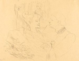 Vacsora Londonban alkotó: Henri de Toulouse Lautrec