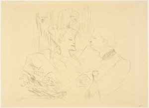 Vacsora Londonban alkotó: Henri de Toulouse Lautrec