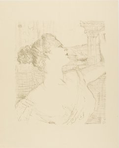 Sybil Sanderson, a Tizenhárom litográfiából alkotó: Henri de Toulouse Lautrec