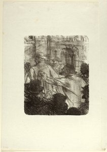 Textilpiac, Krakkó, az Au Pied du Sinaï-tól alkotó: Henri de Toulouse-Lautrec