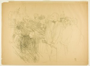 Az Arton-per, Ribot bizonyítékot szolgáltat (második lemez) alkotó: Henri de Toulouse-Lautrec