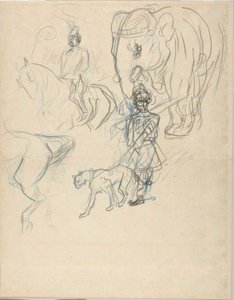 A Rajah Cortege alkotó: Henri de Toulouse Lautrec