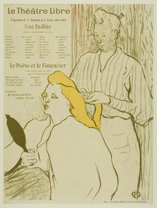 A fodrász, a Théâtre Libre programja alkotó: Henri de Toulouse Lautrec