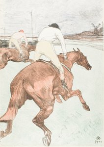 A Jockey alkotó: Henri de Toulouse-Lautrec