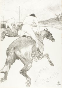 A Jockey alkotó: Henri de Toulouse-Lautrec
