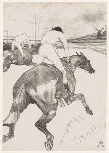 A Jockey alkotó: Henri de Toulouse-Lautrec