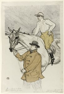 A zsoké a postára megy alkotó: Henri de Toulouse-Lautrec