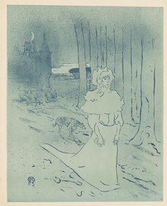 Az udvarhölgy vagy az ómen (A Chatelaine vagy a toxin) alkotó: Henri de Toulouse Lautrec