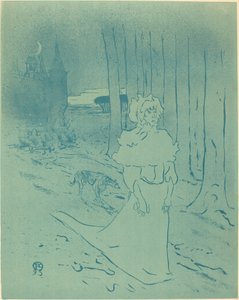 Az udvarhölgy vagy az ómen (A Chatelaine vagy a toxin) alkotó: Henri de Toulouse Lautrec