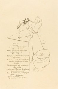 The Milliner (The Milliner - Renée Vert) alkotó: Henri de Toulouse Lautrec