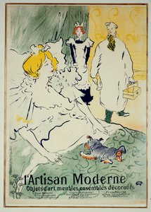 A modern kézműves, 1896 alkotó: Henri de Toulouse Lautrec