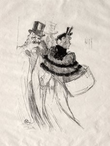 Az öreg urak, 1894. alkotó: Henri de Toulouse Lautrec