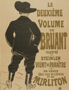Bruant második kötete, 1893 alkotó: Henri de Toulouse Lautrec