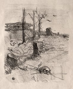 Temető Galíciában alkotó: Henri de Toulouse Lautrec