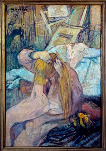 Frau beim Ankleiden von Henri de Toulouse Lautrec